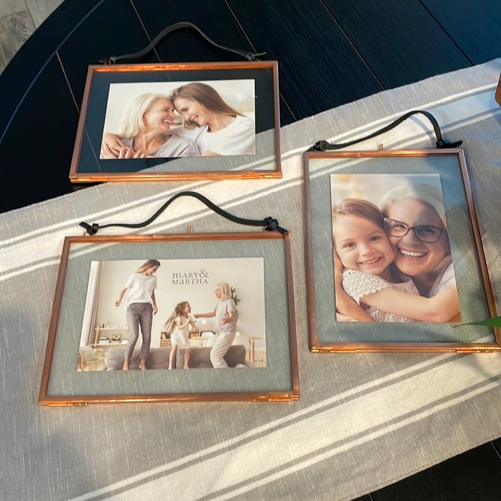 New Hanging Frames from Mary & Martha